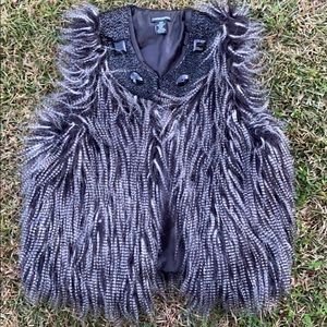 Cynthia Rowley Faux Fur Vest